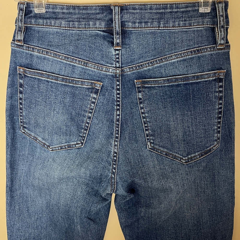 J. Crew Vintage Slim Straight Jeans 27 Curvy High Rise Surf Wash L4713 Stretch - Picture 4 of 10